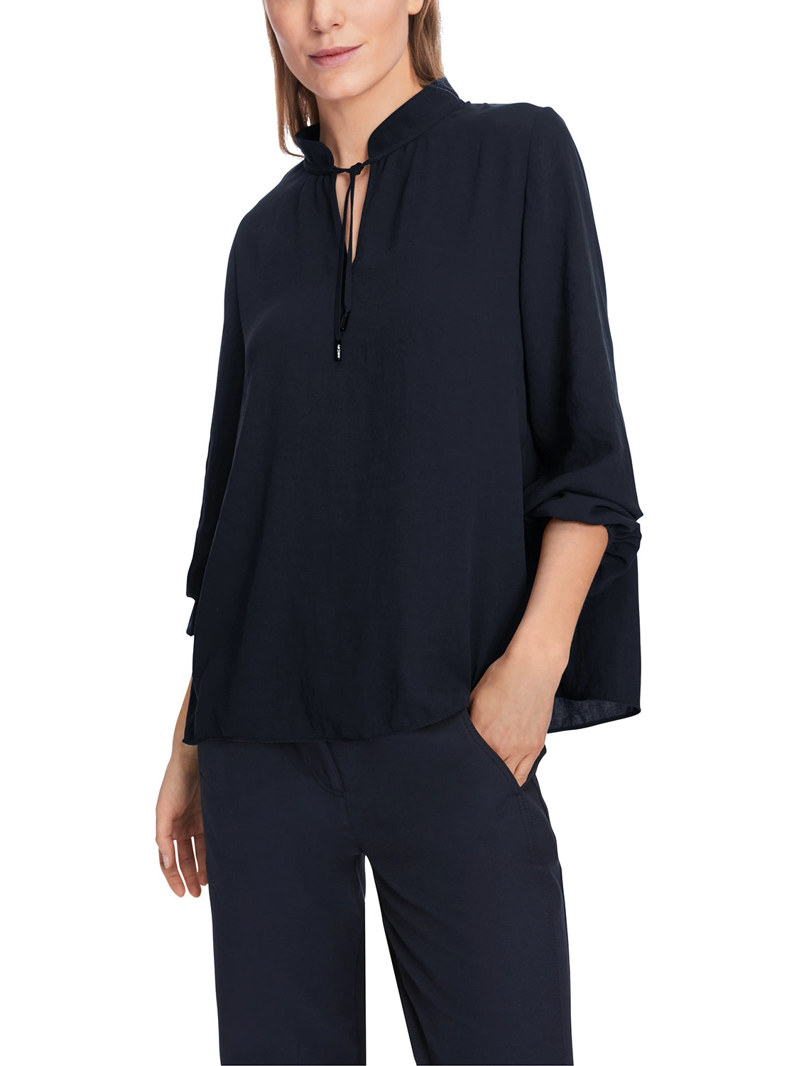 MarcCain Wide blouse with long sleeves XS 51.05 W41