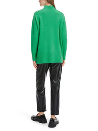 Marc Cain Leaf Print Sweater XS 41.51 M63