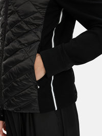 MarcCain Jacket with Rethink together quilting in Black XS 31.06 W33