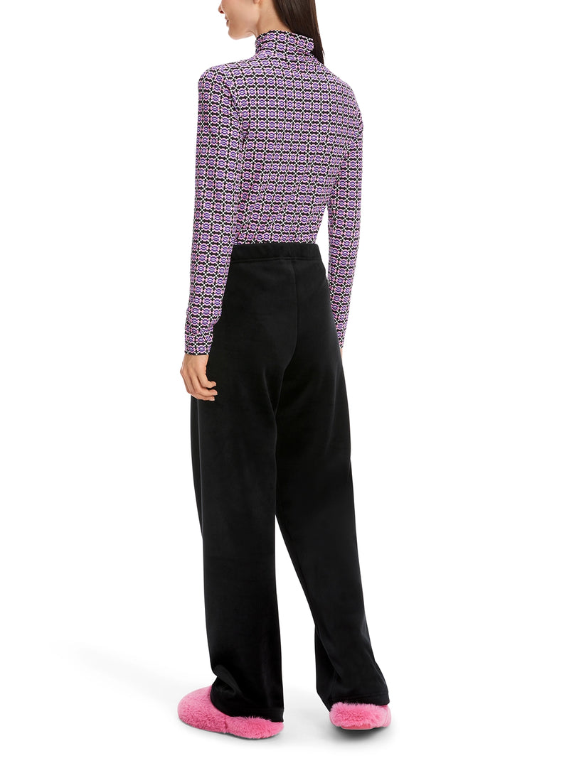 Marc Cain WELBY Trousers in Ribbed Design XS 81.50 J78