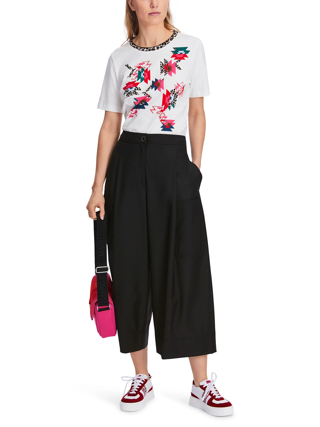 MarcCain Warin Culottes With Cargo Pockets XS 81.60 W11