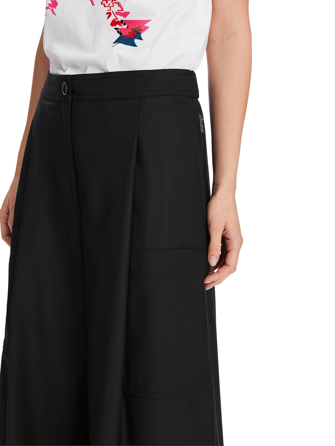 MarcCain Warin Culottes With Cargo Pockets XS 81.60 W11