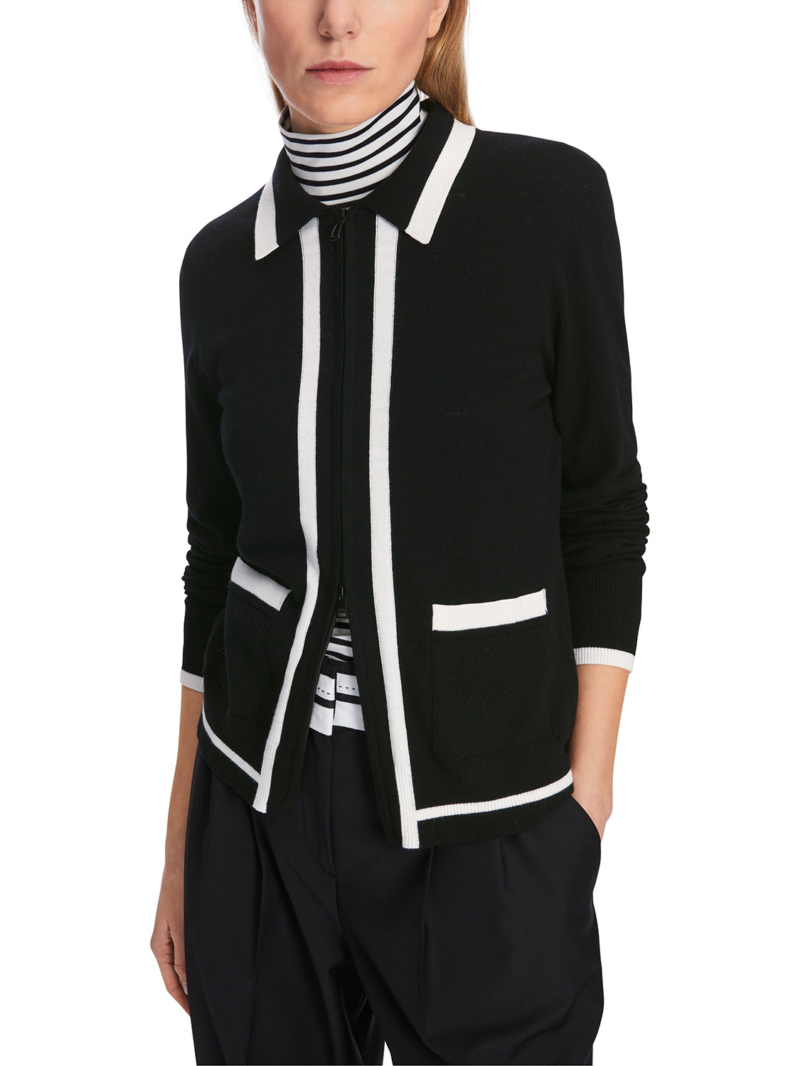 MarcCain Cardigan with zip  XS 39.18 M81