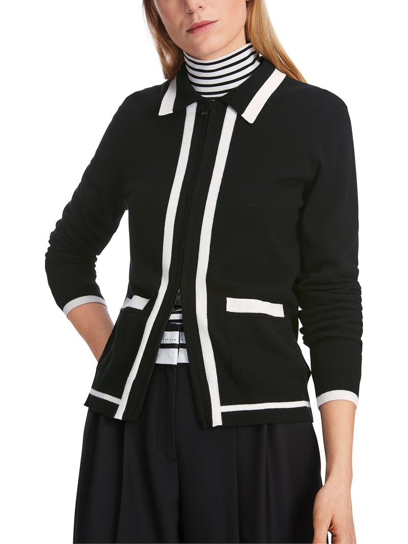 MarcCain Cardigan with zip  XS 39.18 M81