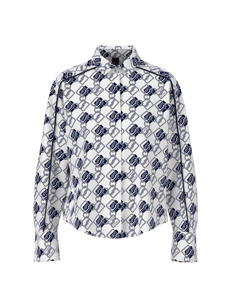 Marc Cain Printed blouse ZS 51.06 W82 - Pre-Order November Delivery