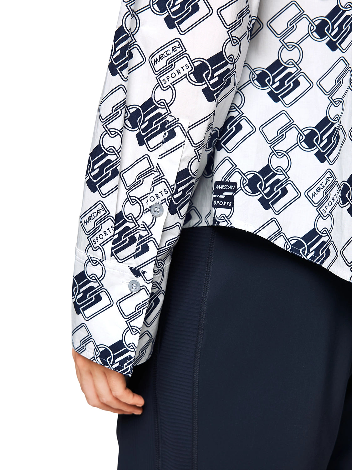 Marc Cain Printed blouse ZS 51.06 W82 - Pre-Order November Delivery