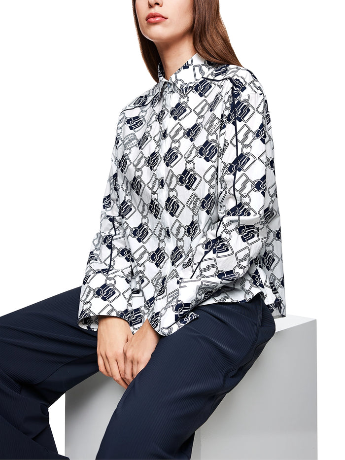 Marc Cain Printed blouse ZS 51.06 W82 - Pre-Order November Delivery
