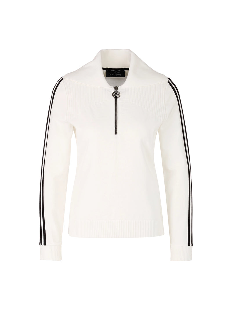 Marc Cain Knitted in Germany half-zip jumper ZS 41.16 M09 - Pre-Order November Delivery
