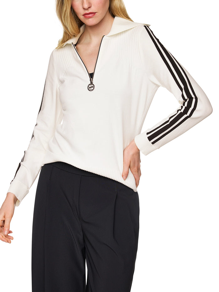 Marc Cain Knitted in Germany half-zip jumper ZS 41.16 M09 - Pre-Order November Delivery