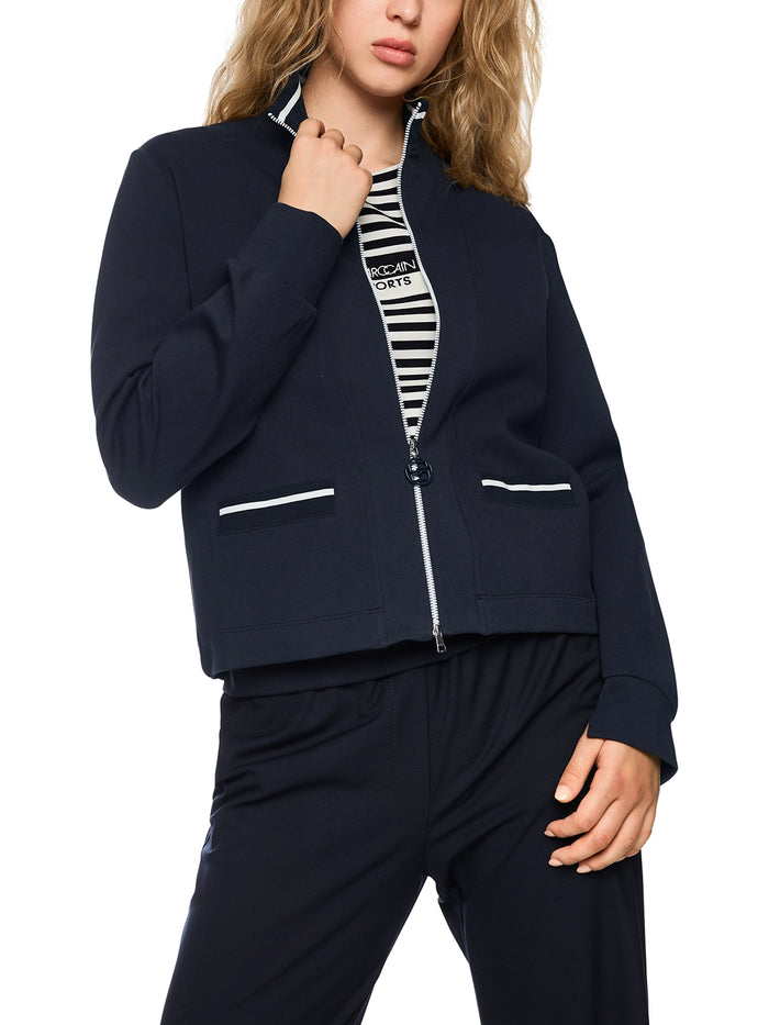 Marc Cain Short sweatshirt jacket ZS 31.02 J17 - Pre-Order November Delivery