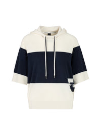 Marc Cain Hooded jumper with cashmere ZS 41.06 M52 - Pre-Order November Delivery