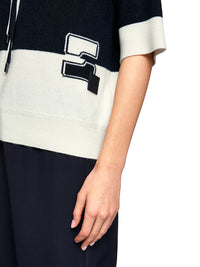 Marc Cain Hooded jumper with cashmere ZS 41.06 M52 - Pre-Order November Delivery