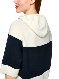 Marc Cain Hooded jumper with cashmere ZS 41.06 M52 - Pre-Order November Delivery