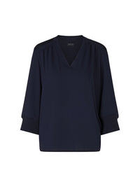 Marc Cain Blouse shirt in a mix of materials ZS 55.04 J57 - Pre-Order November Delivery