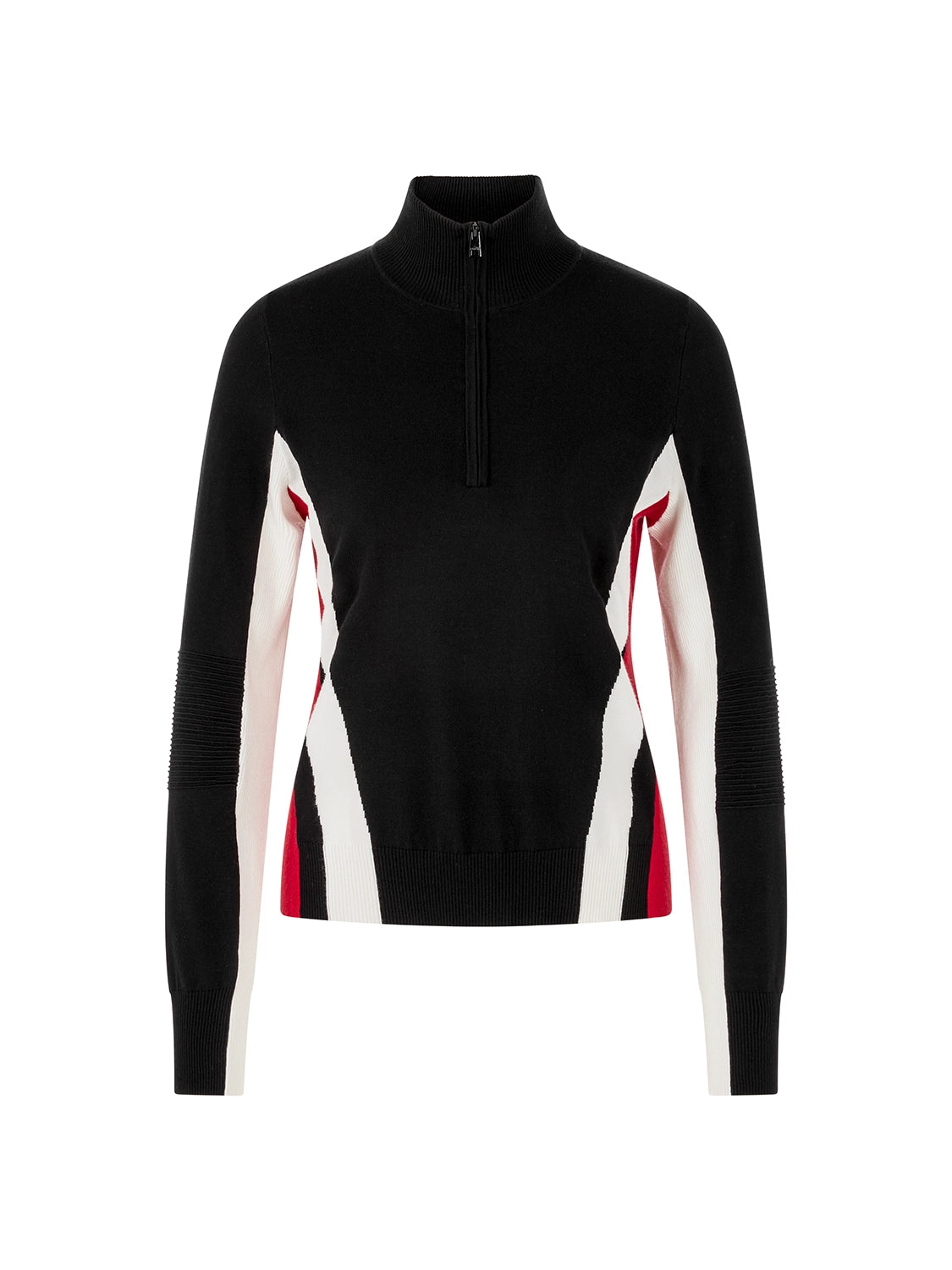 Marc Cain Rethink Together jersey knit jumper in Black ZS 41.40 M58