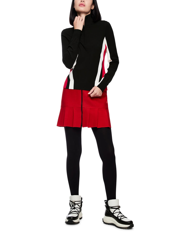 Marc Cain Rethink Together jersey knit jumper in Black ZS 41.40 M58