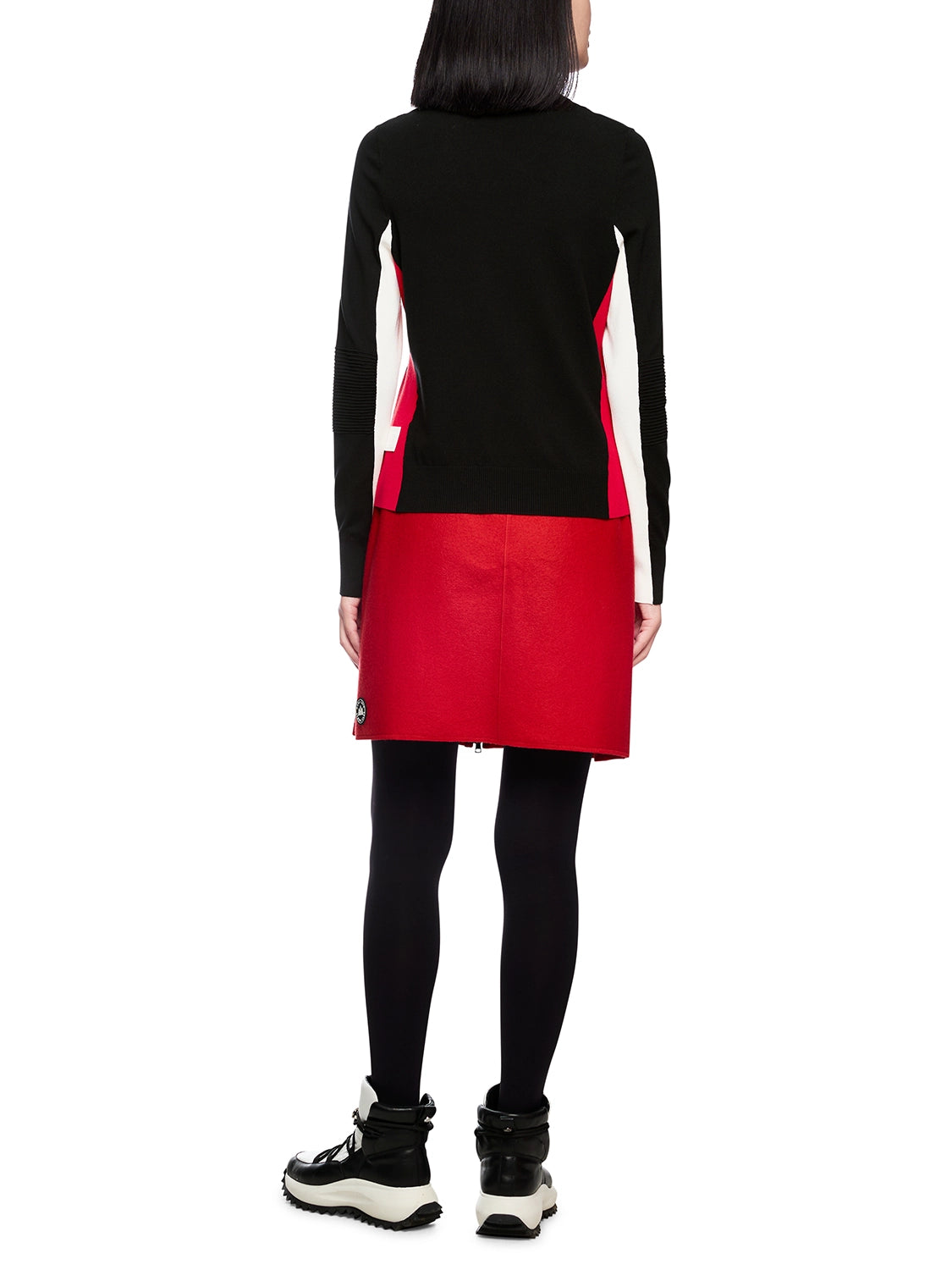 Marc Cain Rethink Together jersey knit jumper in Black ZS 41.40 M58