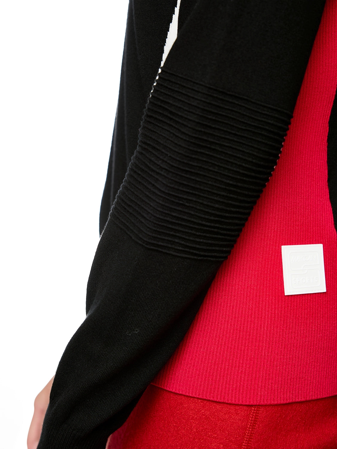 Marc Cain Rethink Together jersey knit jumper in Black ZS 41.40 M58