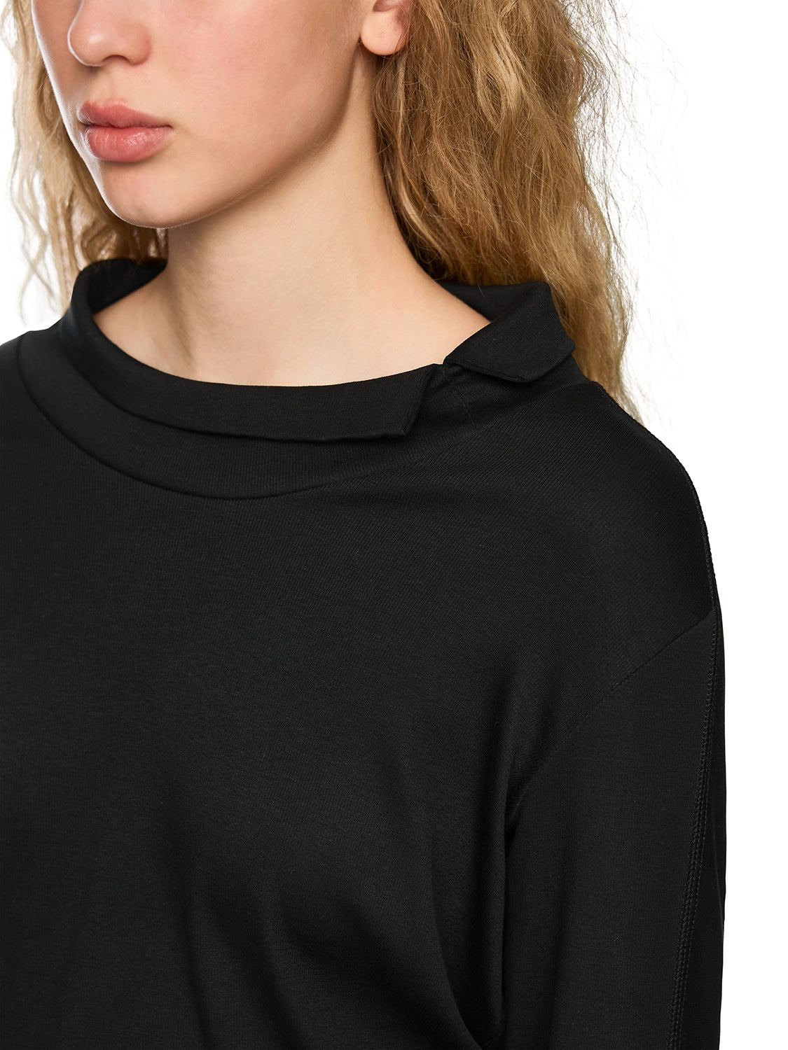 Marc Cain Long-sleeved top with round neck ZS 48.17 J55 - Pre-Order November Delivery