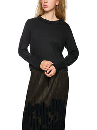 Marc Cain Long-sleeved top with round neck ZS 48.17 J55 - Pre-Order November Delivery