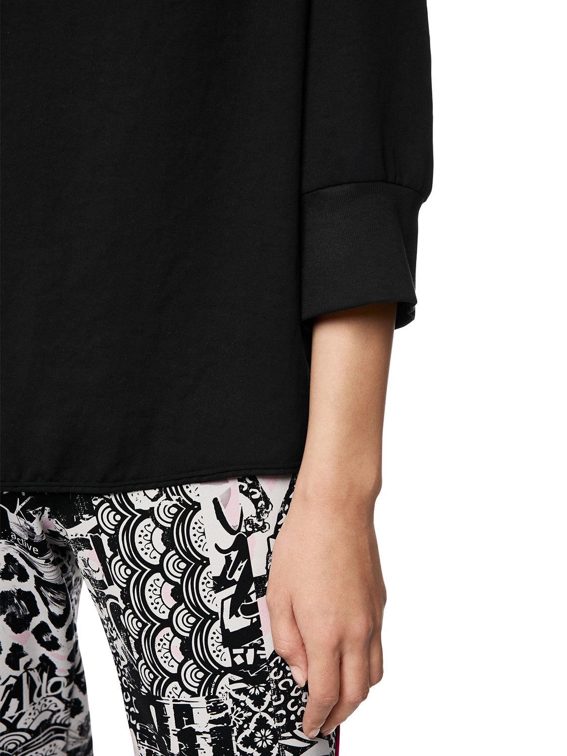 Marc Cain Blouse shirt in a mix of materials ZS 55.04 J57 - Pre-Order November Delivery
