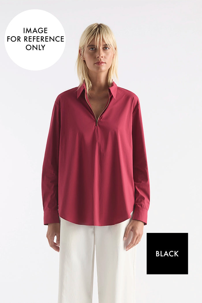 Mela Purdie Zip Front Shirt F65 8320