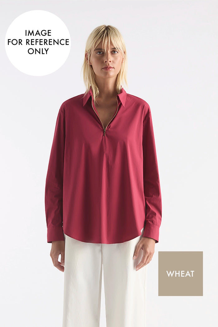 Mela Purdie Zip Front Shirt F65 8320