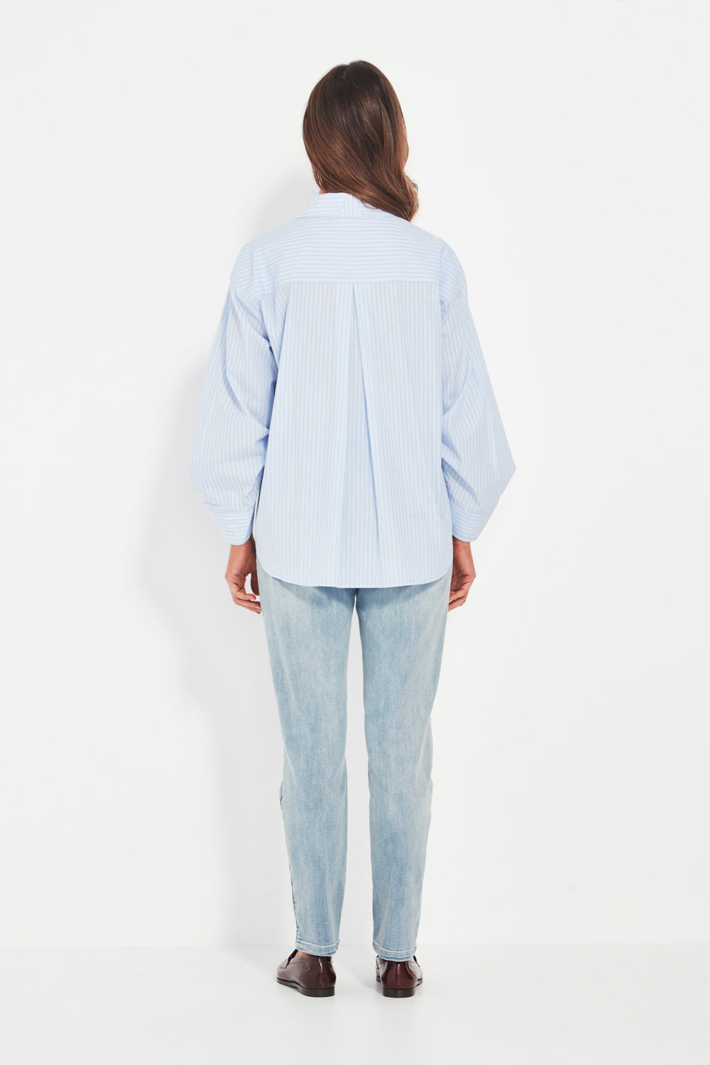 Verge Melville Shirt in Stripe 9896BR