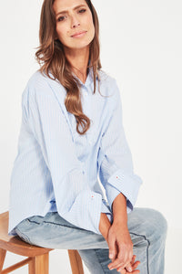Verge Melville Shirt in Stripe 9896BR