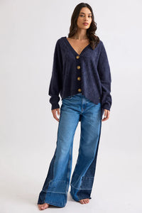 Mia Fratino Macy Cardi in Midnight 24924