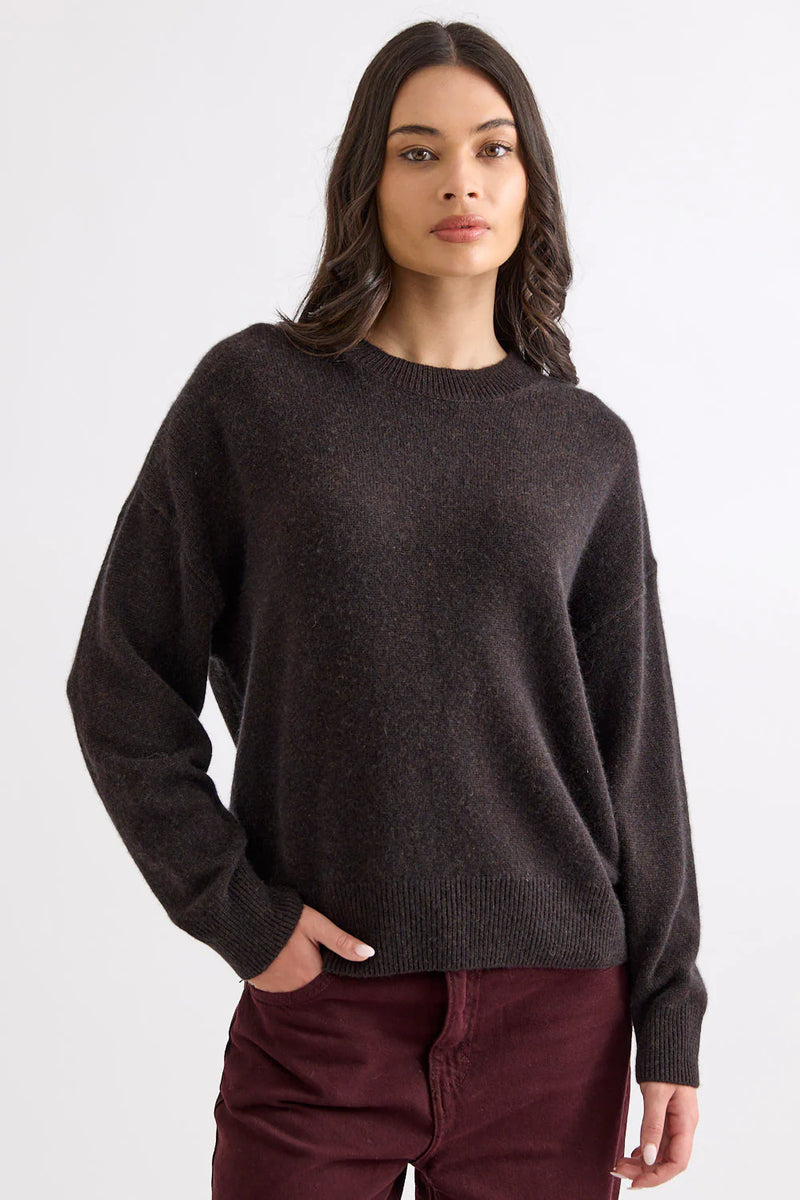 Mia Fratino Hunter Crewneck in Earth 25927
