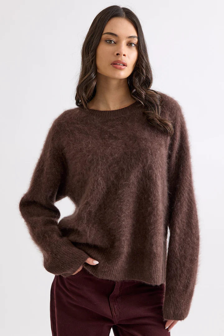 Mia Fratino Edith Crew in Dark Chocolate 26938