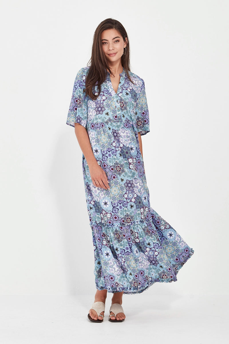 Verge Mystery Dress in Blue 9964BR