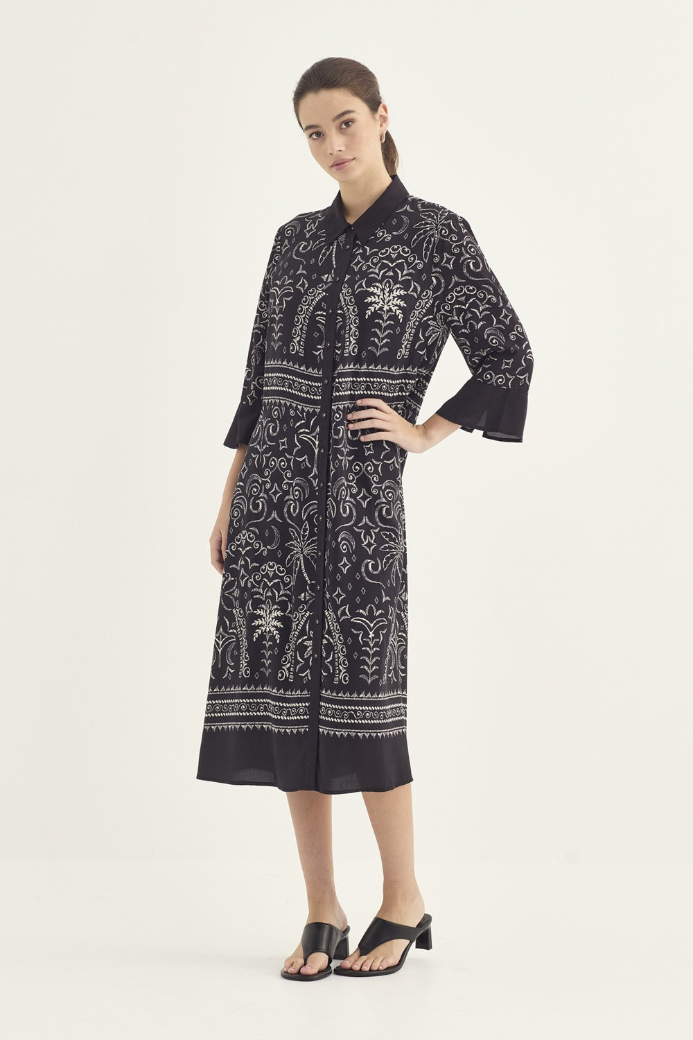 Verge Ohara Dress in Print 1274BR