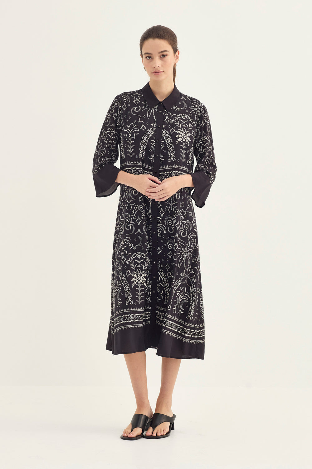 Verge Ohara Dress in Print 1274BR
