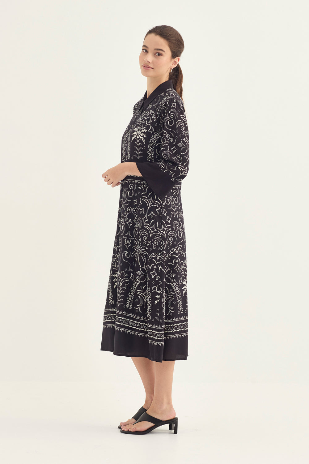 Verge Ohara Dress in Print 1274BR