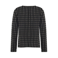 Mansted Penelope Morse Code Crew in Black
