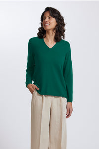 Royal Merino Classic High V Jumper RM2050HV