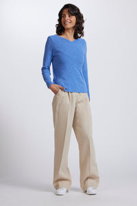 Royal Merino Rib Wrap V RM2055