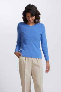 Royal Merino Rib Wrap V RM2055