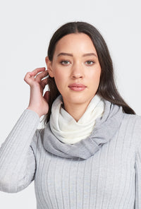 Royal Merino Graduated Stripe Infinity Scarf RM2388