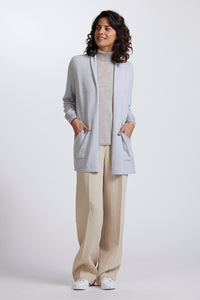 Royal Merino Open Front Long Cardigan RM2455