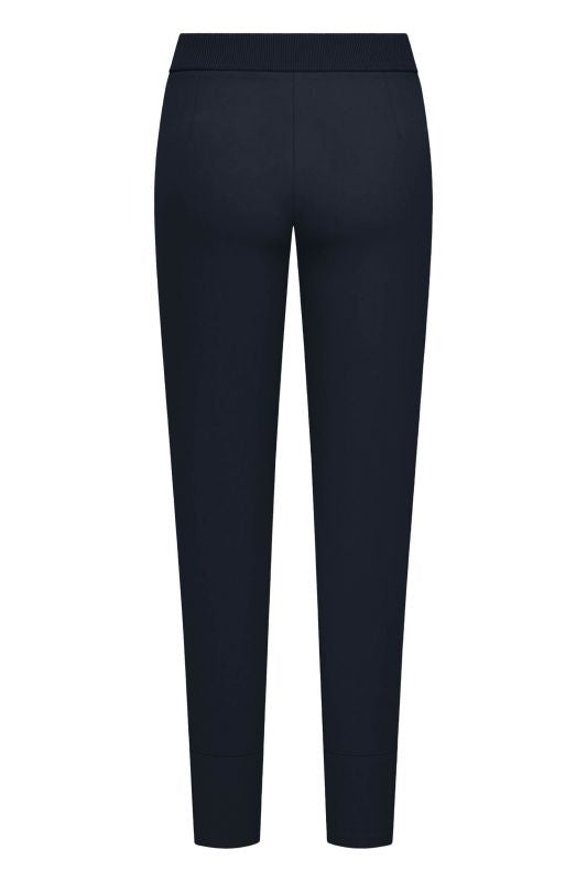 Raffaello Rossi Corry Hightech Jersey Pant in Navy Blue 005347/9987