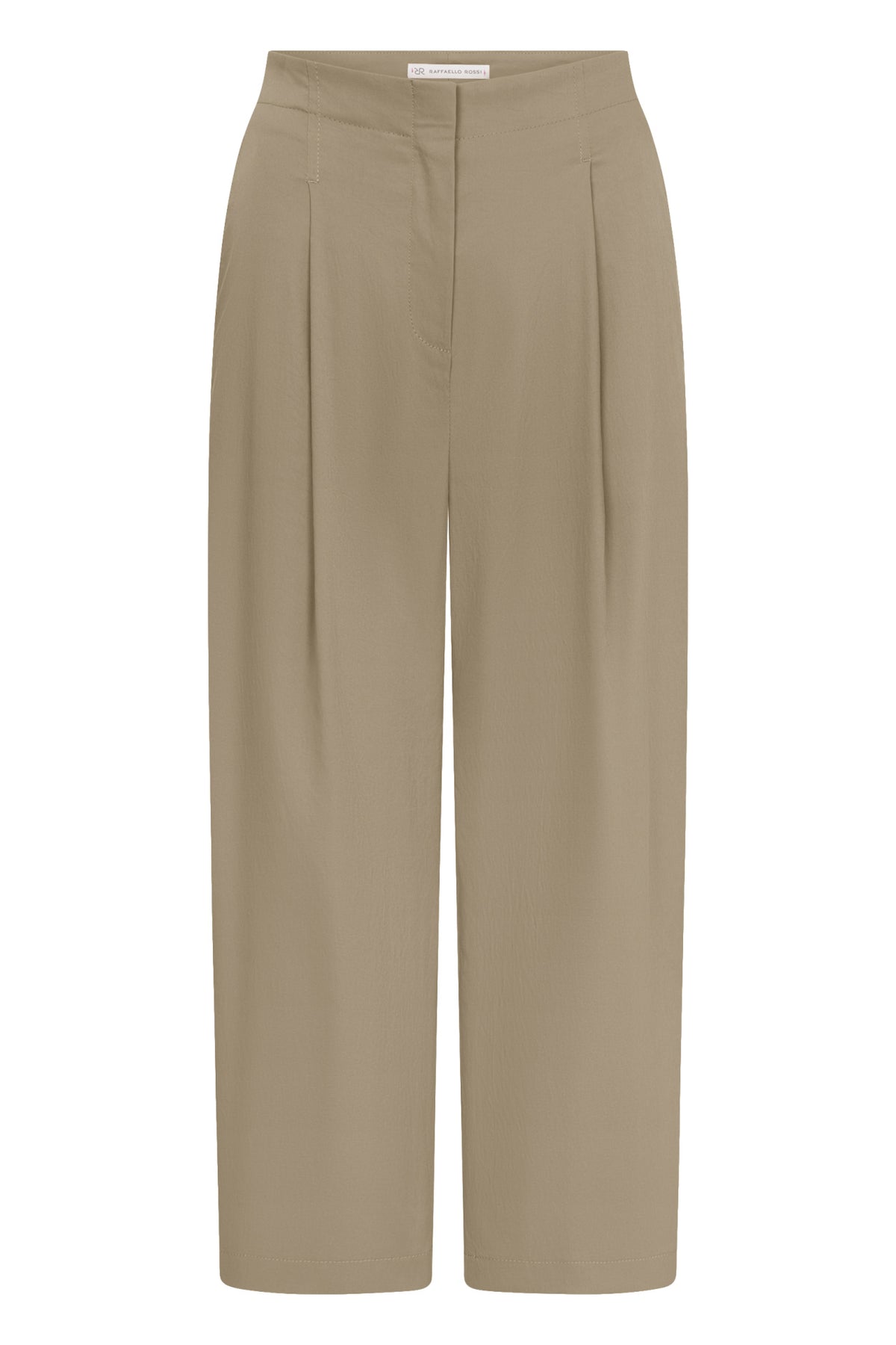Raffaello Rossi Lisan 6/8 Cool Twill Pant in Toffee 508161/6910