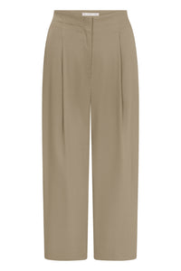 Raffaello Rossi Lisan 6/8 Cool Twill Pant in Toffee 508161/6910