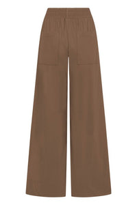Raffaello Rossi Lizett Hightech Jersey Pant in Toffee 053491/9902