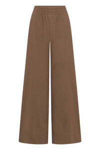 Raffaello Rossi Lizett Hightech Jersey Pant in Toffee 053491/9902