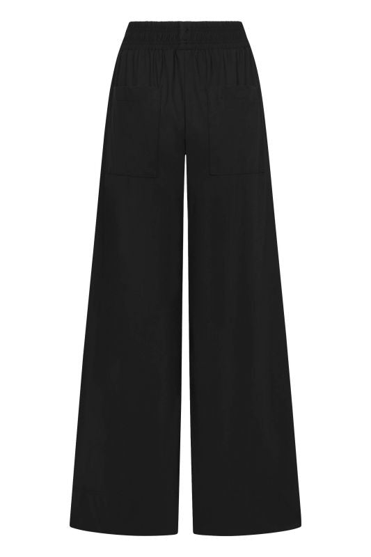 Raffaello Rossi Lizett Hightech Jersey Pant in Black 053491/9902