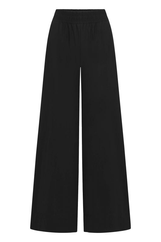 Raffaello Rossi Lizett Hightech Jersey Pant in Black 053491/9902