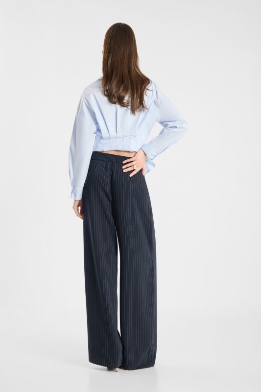 Raffaello Rossi Mayla Pant in Blue/White Stripe 020663/6938